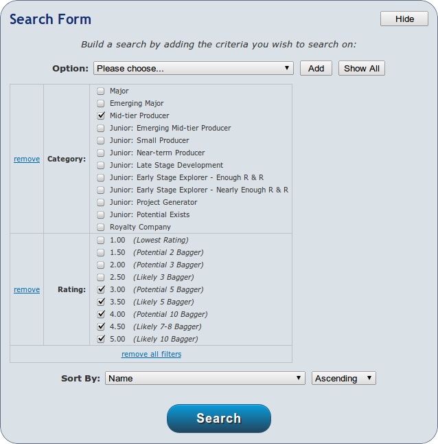 Search Form Basic